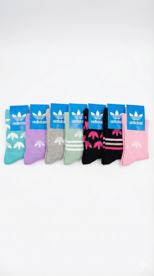Producto - PACK MEDIAS SURTIDAS ADIDAS . MUJER  X 12 UNIDADES