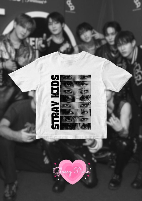 Producto - Baby Tee SKZ Faces - DTF