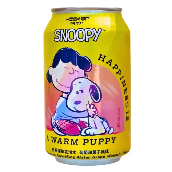 Producto - Gaseosa Snoopy II Grape Wagashi Flavour 330ml