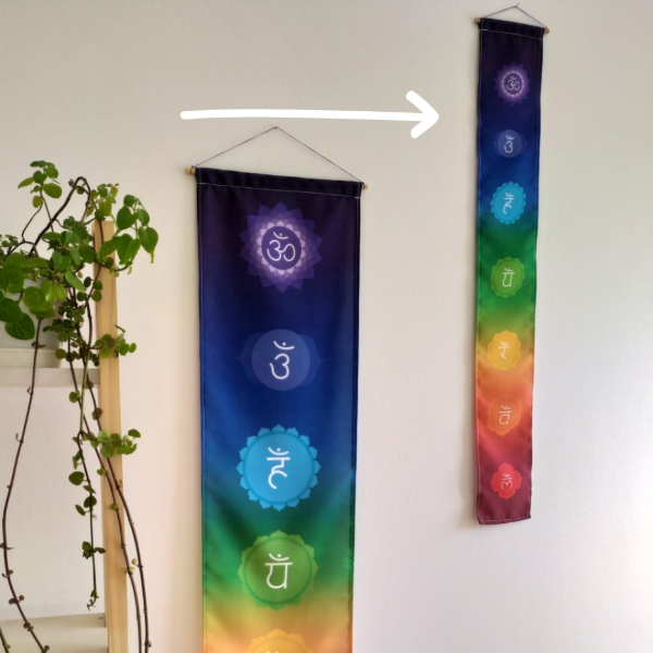 Producto - Banderín 7 CHAKRAS chico