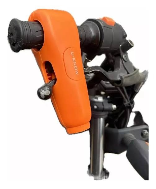 Producto - traba manubrio y freno con alarma