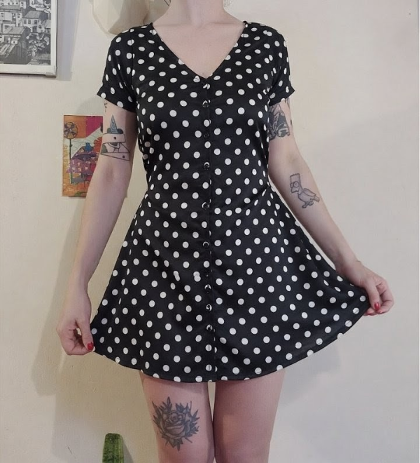 Producto - Vestido a lunares