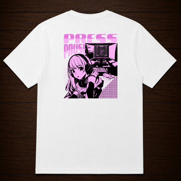 Producto - Remera - Press pause - 3