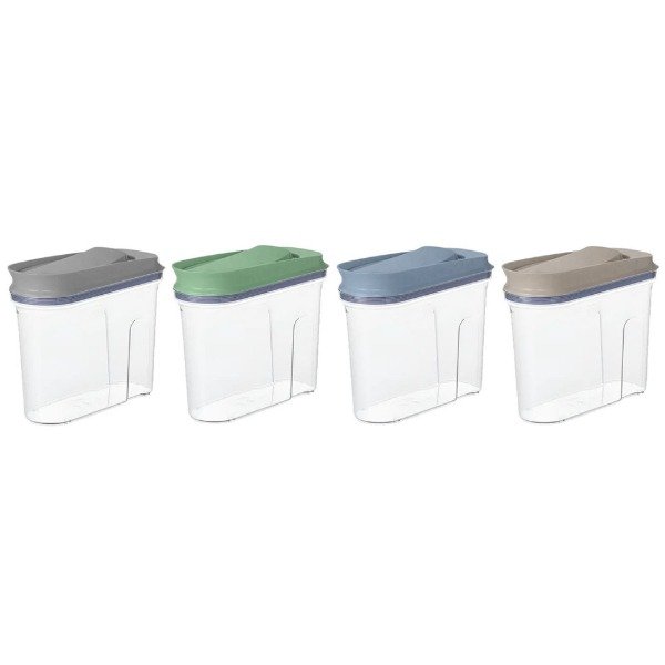 Producto - FRASCO HERMETICO DOSIFICADOR MEDIANO BAMBU 1L (cod. 8636)