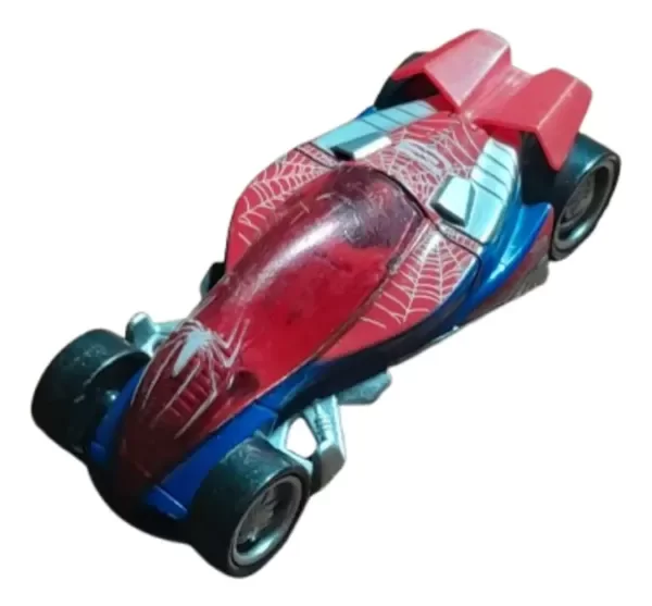 Producto - Majorette Auto Del Hombre Araña 1/64 (Usado)