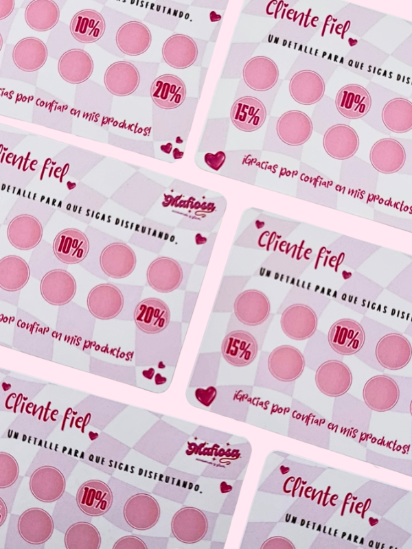 Producto - Tarjetas Fidelización - 1