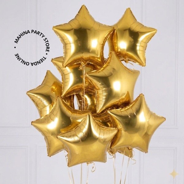 Producto - Globo estrella 18" dorado