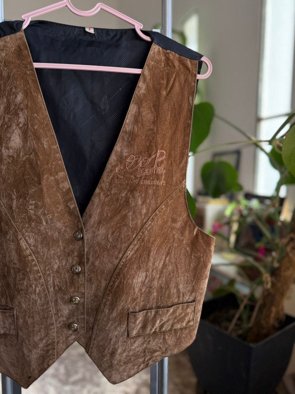 Producto - CHALECO GAMUZA VISÓN