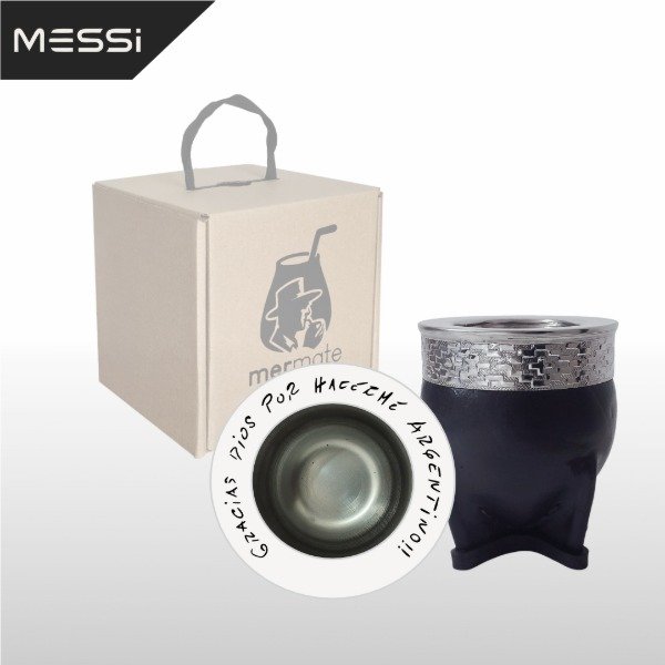 Producto - MATE CON GRABADO PERSONALIZADO EXCLUSIVO MESSI A PUÑO Y LETRA - 6
