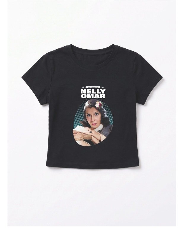 Producto - Remera Nelly Omar Cantora Nacional - Negra - 2