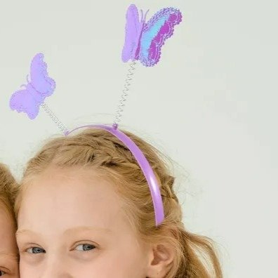 Producto - Vincha mariposa lila - 2