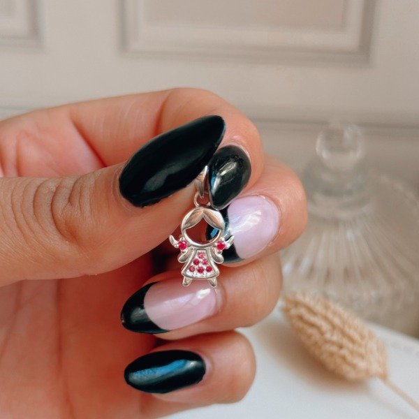 Producto - Dije Nene Rosa   Plata 925