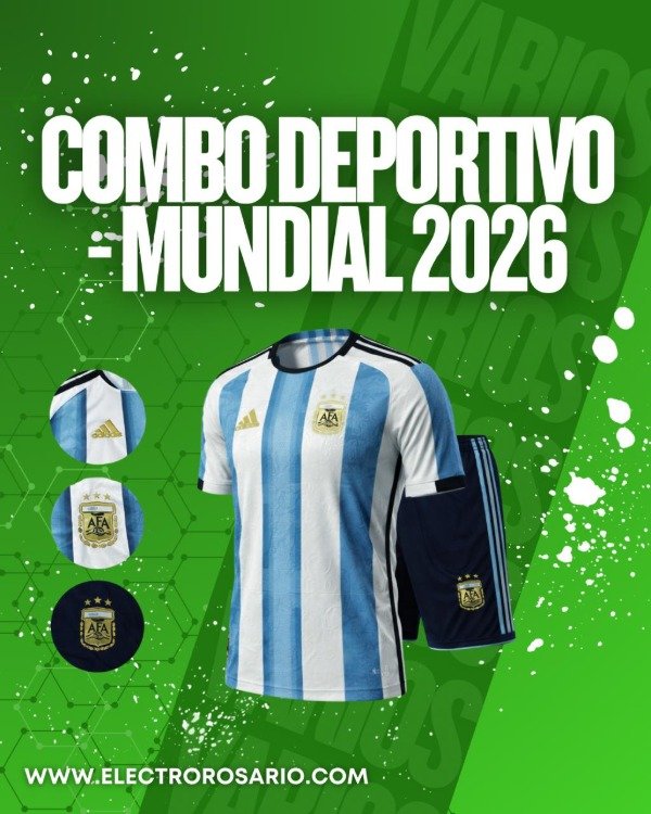 Producto - COMBO DEPORTIVO - MUNDIAL 2026