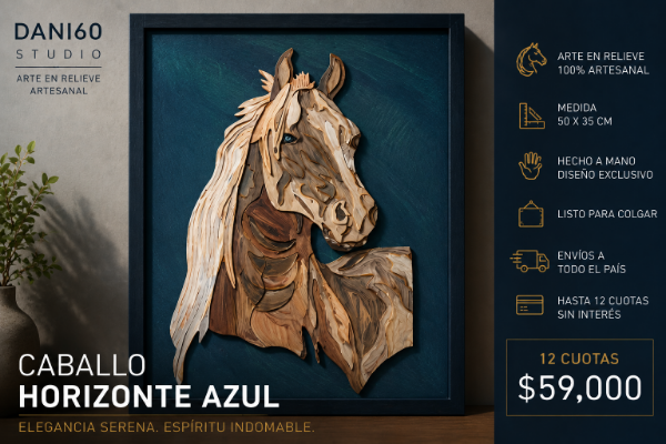 Producto - Caballo Horizonte Azul