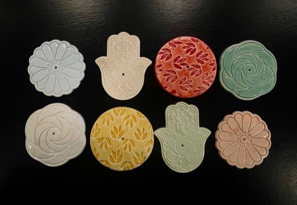 Producto - PORTA SAHUMERIO CERAMICA