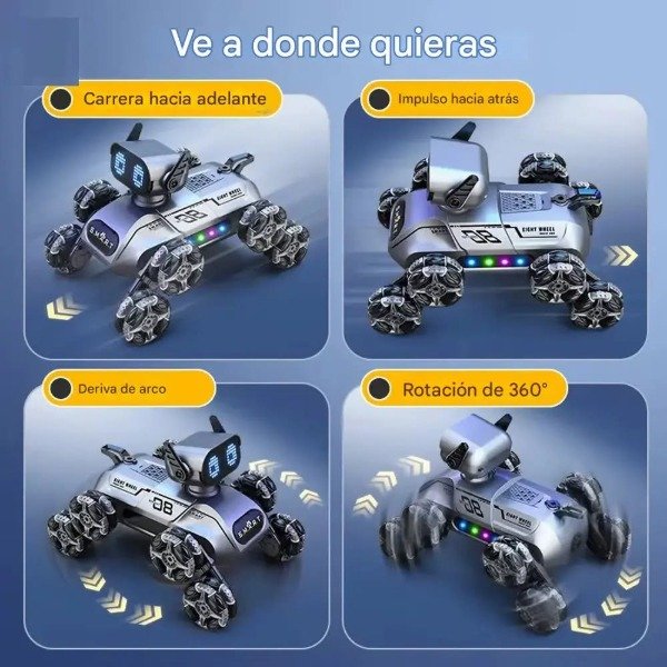 Producto - MASCOTA ROBOT ACROBÁTICO CON CONTROL REMOTO - 2