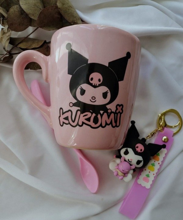 Producto - TAZA Y LLAVERO KURUMI