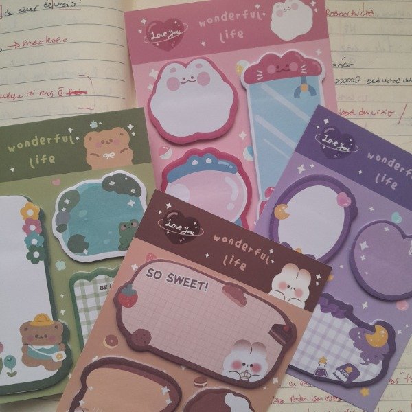 Producto - Memo adhesivo "wonderfull life"