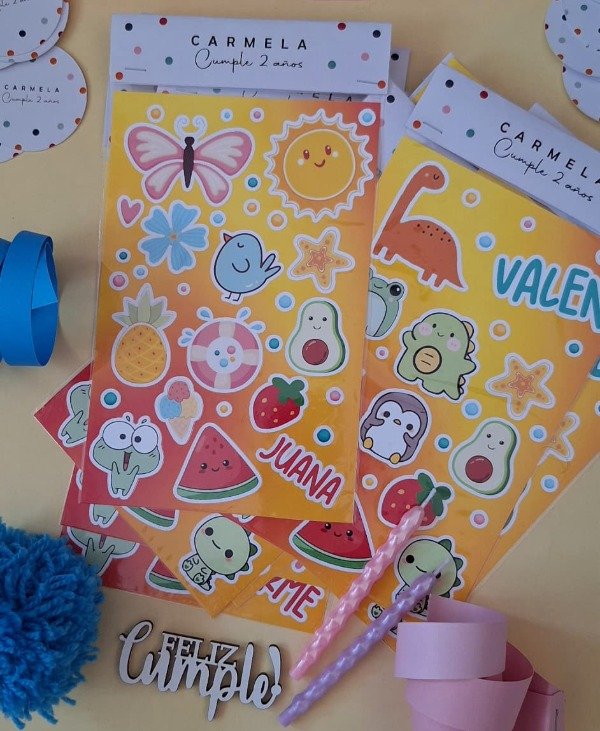 Producto - Sticker resistentes al AGUA