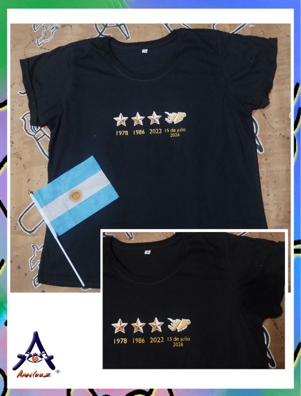 Producto - Remeras algodón unisex Malvinas  Arg - 0