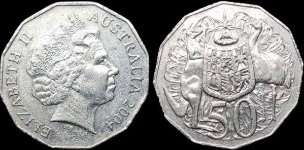 Producto - Australia - 50 Centavos (2004) KM #404