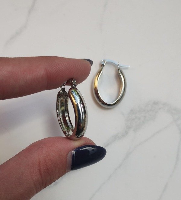 Producto - Argollas Ovaladas - Acero Quirúrgico