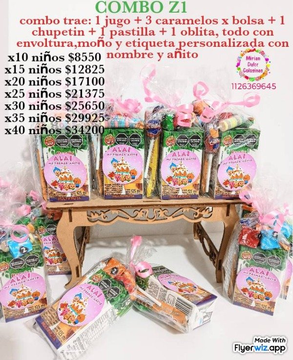 Producto - Combo Plim Plim z1