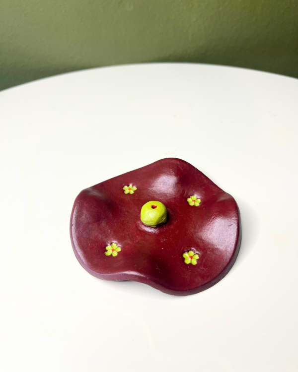 Producto - Porta sahumerio de ceramica - Orgánico