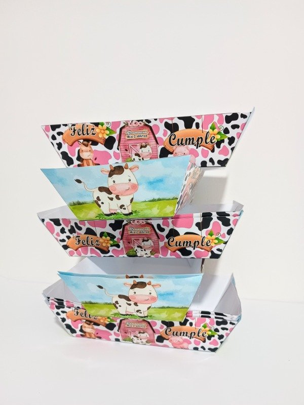 Producto - Bandeja de snack vaquita