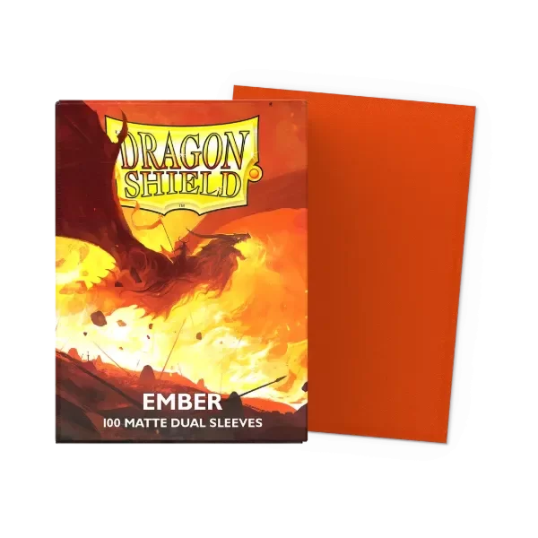 Producto - Dragon Shield Ember Matte Sleeves