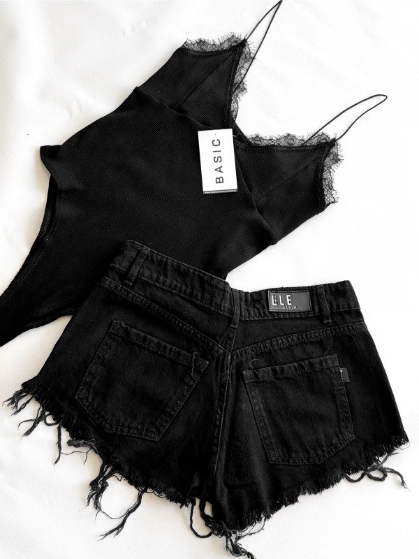 Producto - Short Alice tiro bajo negro TALLE 36 - 2