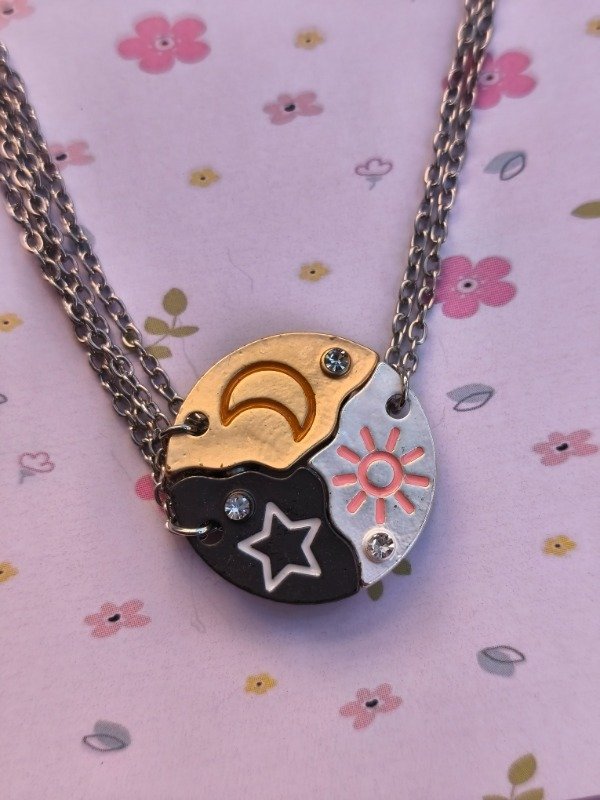 Producto - Collares Iman x3 sol luna y estrella - 1