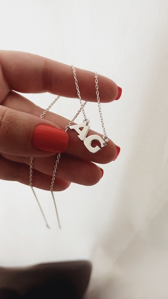Producto - Collar Doble Inicial