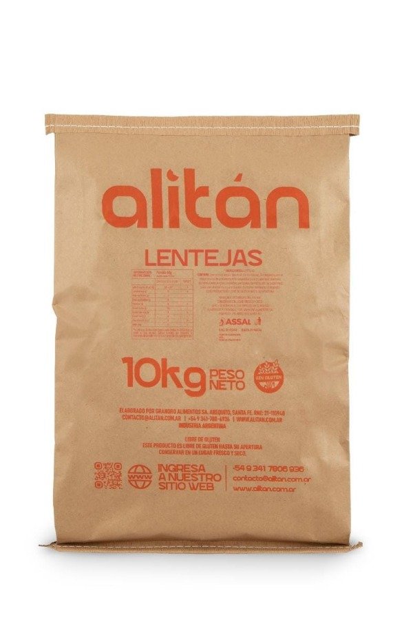 Producto - LENTEJAS POR 10KG ALITAN