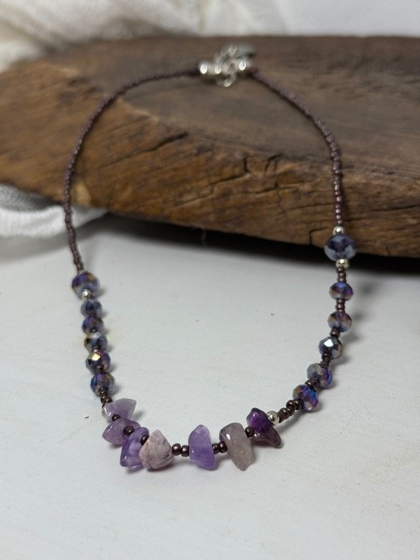 Producto - Collar GARGANTILLA amatista