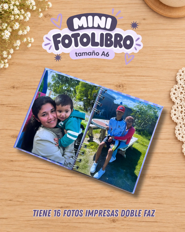 Producto - Foto libro A6 - 1