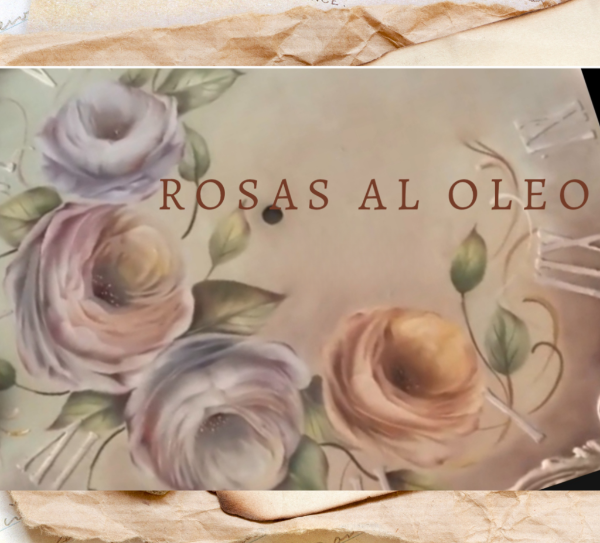 Producto - Rosas al Oleo - Unidad 9