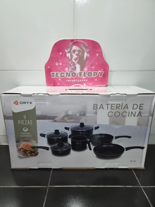 Producto - Bateria de ollas 9 piezas orix