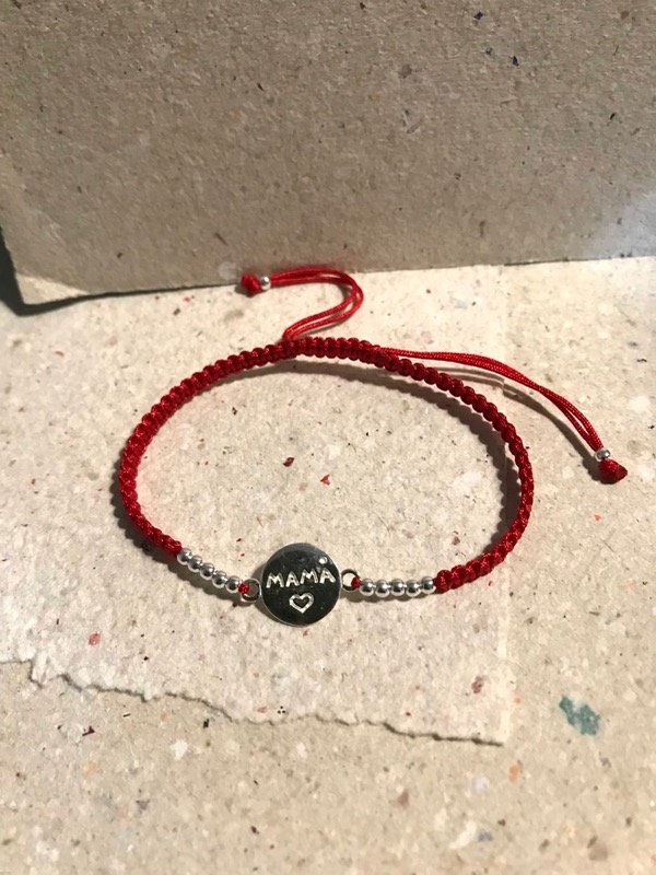 Producto - Pulsera Roja Mamá