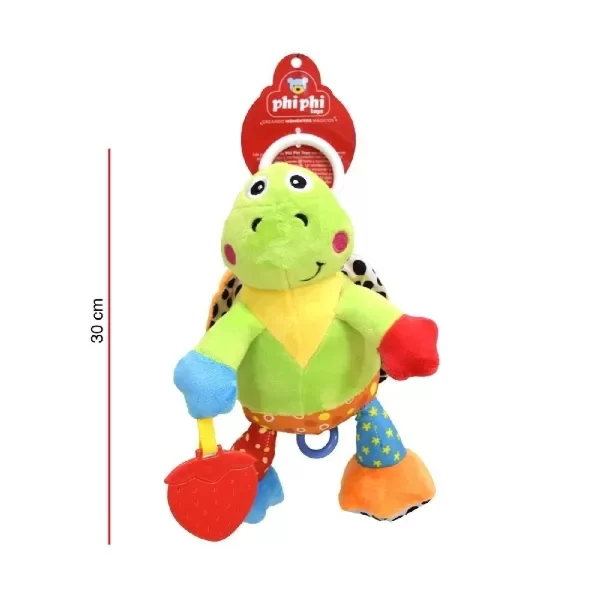 Producto - CUNERO MUSICAL TORTUGA 30CM PHI PHI TOYS