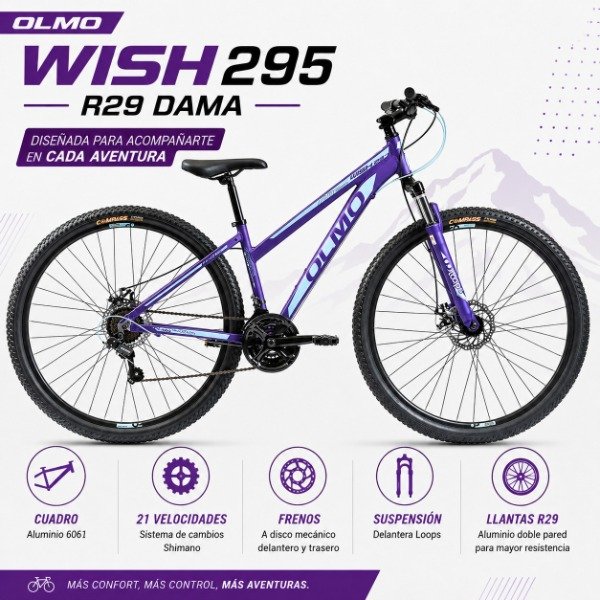 Producto - OLMO WISH 295 R29 DAMA