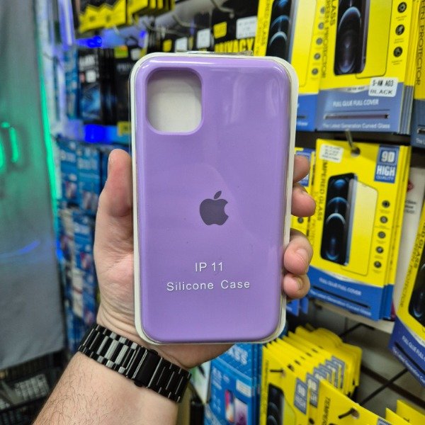 Producto - Silicone Case Lila - iPhone 11
