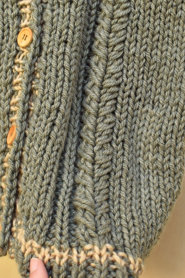 Producto - Chaleco Años - Verde Seco - 3