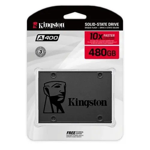 Producto - Disco Interno SSD KINGSTON A400 480GB 2.5 SATA 3.0 500MBs