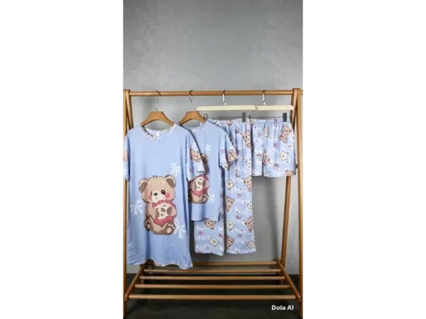 Producto - P4P - Pijama de Dama 4 Piezas - 2