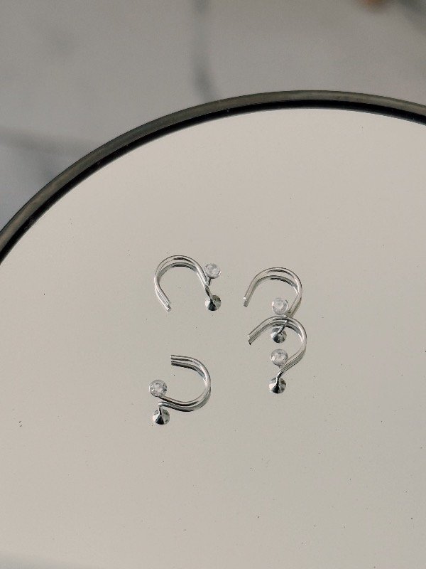 Producto - piercing rulito strass UNIDAD