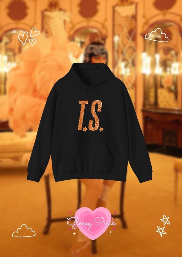 Producto - Canguro T.S - VINILO GLITTER NARANJA