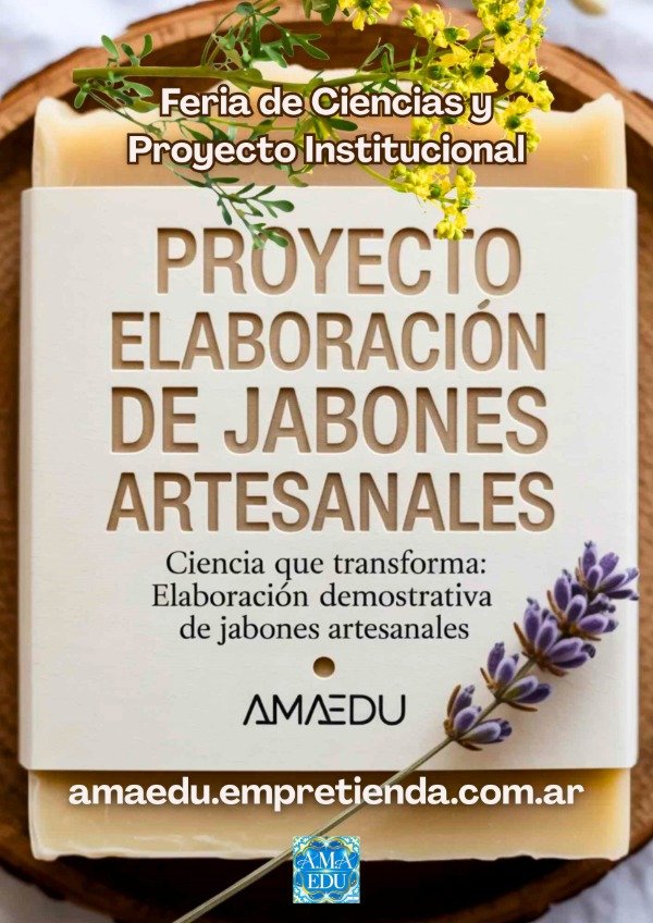 Producto - JABONES ARTESANALES (Feria de Ciencias + Proyecto Institucional)