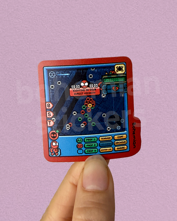 Producto - SPIDEY TRACKER APP - Sticker Individual de Marvel / Spiderman Brand New Day