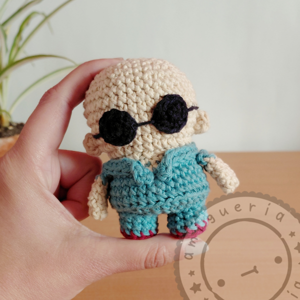 Producto - Carlos "el Indio" Solari - patrón amigurumi - 0